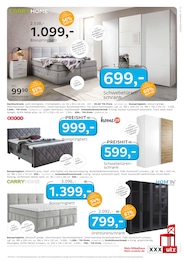 Boxspringbett Angebot & Preis im aktuellen XXXLutz Möbelhäuser Prospekt Boxspringbett Angebot im aktuellen XXXLutz Möbelhäuser Prospekt auf Seite 13