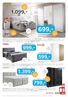 Kleiderschrank im aktuellen XXXLutz Möbelhäuser Prospekt (Essen) Kleiderschrank im XXXLutz Möbelhäuser Prospekt "junges wohnen." mit 20 Seiten (Essen)