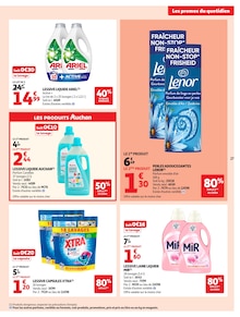 Promotion Sole dans le prospectus Auchan Hypermarché, valable du 11/08/2026 au 23/08/2026 Promo Sole dans le catalogue Auchan Hypermarché du moment à la page 27