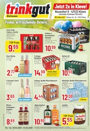 Trinkgut Prospekt für Kleve: "Aktuelle Angebote", 18 Seiten, 30.03.2026 - 04.04.2026
