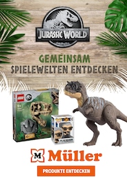 Jurassic World Prospekt für Lindau: "Gemeinsam Spielewelten entdecken", 1 Seite, 05.06.2024 - 11.06.2024