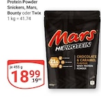 HiProtein Chocolate & Caramel Flavour Whey Protein Powder im Angebot bei GLOBUS in Duisburg HiProtein Chocolate & Caramel Flavour Whey Protein Powder Angebote von Mars bei GLOBUS Duisburg für 18,99 €