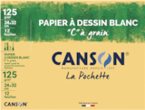 Papier à dessin blanc - CANSON en promo chez Monoprix Margaret Papier à dessin blanc - CANSON dans le catalogue Monoprix Margaret