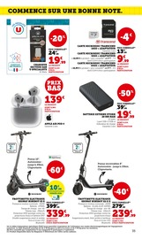 Trottinette Angebote im Prospekt "LES PRIX BAS Spécial rentrée" von Hyper U Trottinette Angebote im Prospekt "LES PRIX BAS Spécial rentrée" von Hyper U auf Seite 35