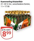 Aktuelle Likör Angebote bei GLOBUS in Krefeld Aktuelles Kräuterlikör Angebot bei GLOBUS in Krefeld ab 8,99 €