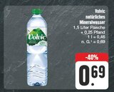 natürliches Mineralwasser Angebote von Volvic bei EDEKA Jena für 0,69 €