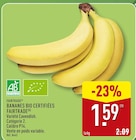 Promo Bananes Bio Certifiées Fairtrade à 1,59 € dans le catalogue Aldi à Gricourt