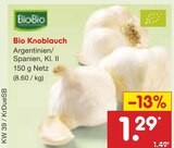 Bio Knoblauch Angebote von BioBio bei Netto Marken-Discount Düsseldorf für 1,29 €