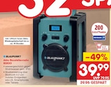 Akku Baustellenradio BSR20 im Angebot bei Netto Marken-Discount in Hildesheim Akku Baustellenradio BSR20 Angebote von Blaupunkt bei Netto Marken-Discount Hildesheim für 39,99 €