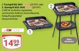 Tischgrill BQ 3841 im Angebot bei GLOBUS in Wiesbaden Tischgrill BQ 3841 Angebote von Clatronic bei GLOBUS Wiesbaden für 14,99 €