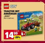 Traktor mit Anhänger im Angebot bei Marktkauf in Böblingen Traktor mit Anhänger Angebote von LEGO bei Marktkauf Böblingen für 14,99 €