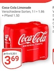 Aktuelle Coca Cola Angebote bei GLOBUS in Brühl Aktuelles Limonade Angebot bei GLOBUS in Brühl ab 3,69 €