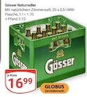 Gösser Naturradler Angebote von Gösser bei GLOBUS Bruchsal für 16,99 €
