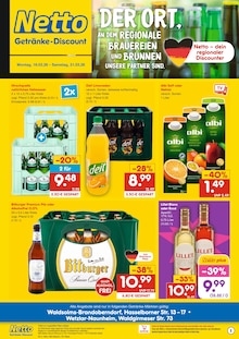 Netto Marken-Discount Prospekt DER ORT, AN DEM DU IMMER AUSGEZEICHNETE PREISE FINDEST. mit 2 Seiten