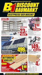 B1 Discount Baumarkt Prospekt für Gräfenhainichen: "BESTPREISE DER WOCHE!", 10 Seiten, 07.09.2024 - 13.09.2024