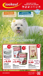 Aktueller Zookauf Prospekt mit Hundefutter, "Tierische Angebote für ECHTE FRÜHLINGSGEFÜHLE", Seite 1
