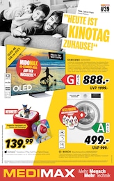 MEDIMAX Prospekt für Eberswalde mit 8 Seiten MEDIMAX Prospekt für Eberswalde: "HEUTE IST KINOTAG ZUHAUSE!", 8 Seiten, 19.09.2025 - 26.09.2025