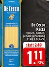 Pasta bei EDEKA im Bawinkel Prospekt für 1,11 €