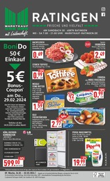 Marktkauf Prospekt für Düsseldorf: "Aktuelle Angebote", 40 Seiten, 26.02.2024 - 02.03.2024