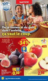 Catalogue de la semaine "Ça vaut le coup." avec 2 pages, valide du 10/09/2026 au 16/09/2026 pour Baccarat et alentours Prospectus de la semaine "Ça vaut le coup." avec 2 pages, valide du 10/09/2026 au 16/09/2026 pour Baccarat et alentours