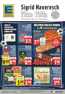 Aktueller EDEKA Prospekt für Ostbevern und Ungebung, Seiten zum blättern EDEKA Prospekt Aktuelle Angebote mit Seiten in Ostbevern und Umgebung