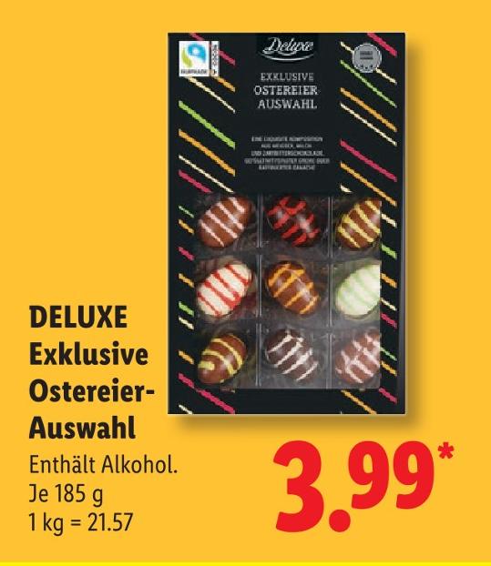 Exklusive Ostereier-Auswahl