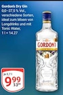 Dry Gin Angebote von Gordon's bei GLOBUS Oberhausen für 9,99 €