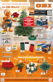 Aktueller OBI Baumärkte Prospekt in Geisa und Umgebung, "WEIHNACHTSBAUM-VERKAUF IM OBI MARKT!" mit 4 Seiten, 22.11.2025 - 29.11.2025