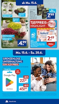 ALDI SÜD Prospekt der aktuellen Woche, gültig von 15.06.2026 bis 20.06.2026 Aktueller ALDI SÜD Prospekt "Gutes für Alle." mit 33 Seiten
