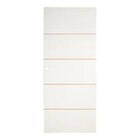 Porte coulissante prépeint MDF/epicéa 83 cm SLOT en promo chez Brico Dépôt Rouen à 89,90 €