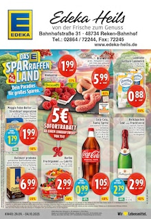 Aktueller EDEKA Prospekt (Reken) EDEKA Prospekt "Aktuelle Angebote" mit Seiten (Reken)