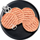 4 hachés au poulet - Volaille à 2,63 € dans le catalogue Lidl