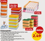 Mikrofasertücher im Angebot bei Penny in Remscheid Mikrofasertücher Angebote von CLEVER CLEAN bei Penny Remscheid für 2,49 €
