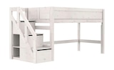 Lifetime halbhohes Bett mit Treppe 120cm Basis Angebote bei Höffner Hamburg für 1.749,00 €