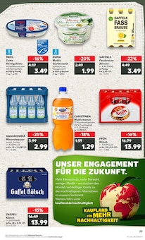 Mineralwasser im aktuellen Kaufland Prospekt (Bonn) Mineralwasser im Kaufland Prospekt "Aktuelle Angebote" mit 64 Seiten (Bonn)