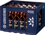 Cola oder Cola Zero Zucker oder Cola-Mix Angebote von Gerolsteiner bei Huster Glauchau für 19,99 €