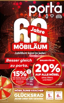 porta Möbel Prospekt Besser gleich zu porta. mit 4 Seiten
