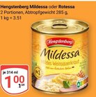 Mildessa im Angebot bei GLOBUS in Saarbrücken Mildessa Angebote von Hengstenberg bei GLOBUS Saarbrücken für 1,00 €