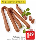 E center Lautertal - Rohesser lang Angebot im Prospekt Rohesser lang bei E center im Lautertal Prospekt für 1,49 €