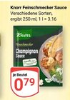 Feinschmecker Sauce Champignon Angebote von Knorr bei GLOBUS Salzgitter für 0,79 €