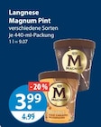 Magnum Pint von Langnese im aktuellen V-Markt Prospekt für 3,99 €