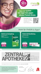 mea - meine apotheke Prospekt für Heidenheim mit 4 Seiten mea - meine apotheke Prospekt für Heidenheim: "Unsere August-Angebote", 4 Seiten, 01.08.2025 - 31.08.2025