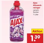 Allzweckreiniger im Netto Marken-Discount Prospekt Allzweckreiniger von Ajax im aktuellen Netto Marken-Discount Prospekt für 1,39 €
