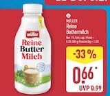 Reine Buttermilch von Müller im aktuellen ALDI Nord Prospekt für 0,66 €