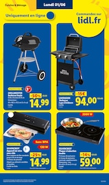 Barbecue en promo dans le catalogue Lidl à la page 63