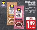 Reis Waffeln Angebote von EDEKA Herzstücke bei E center Jena für 1,49 €