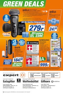 Rasierer im aktuellen expert Prospekt (Salzgitter) Rasierer im expert Prospekt "Top Angebote" mit 12 Seiten (Salzgitter)