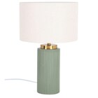 LAMPE CERAMIQUE VIGO VERTE à 39,99 € dans le catalogue Maisons du Monde