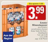 Mineralwasser Angebote von Extaler bei WEZ Bad Oeynhausen für 3,99 €