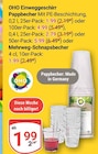 Einweggeschirr Pappbecher bei GLOBUS im Broderstorf Prospekt für 1,99 €
